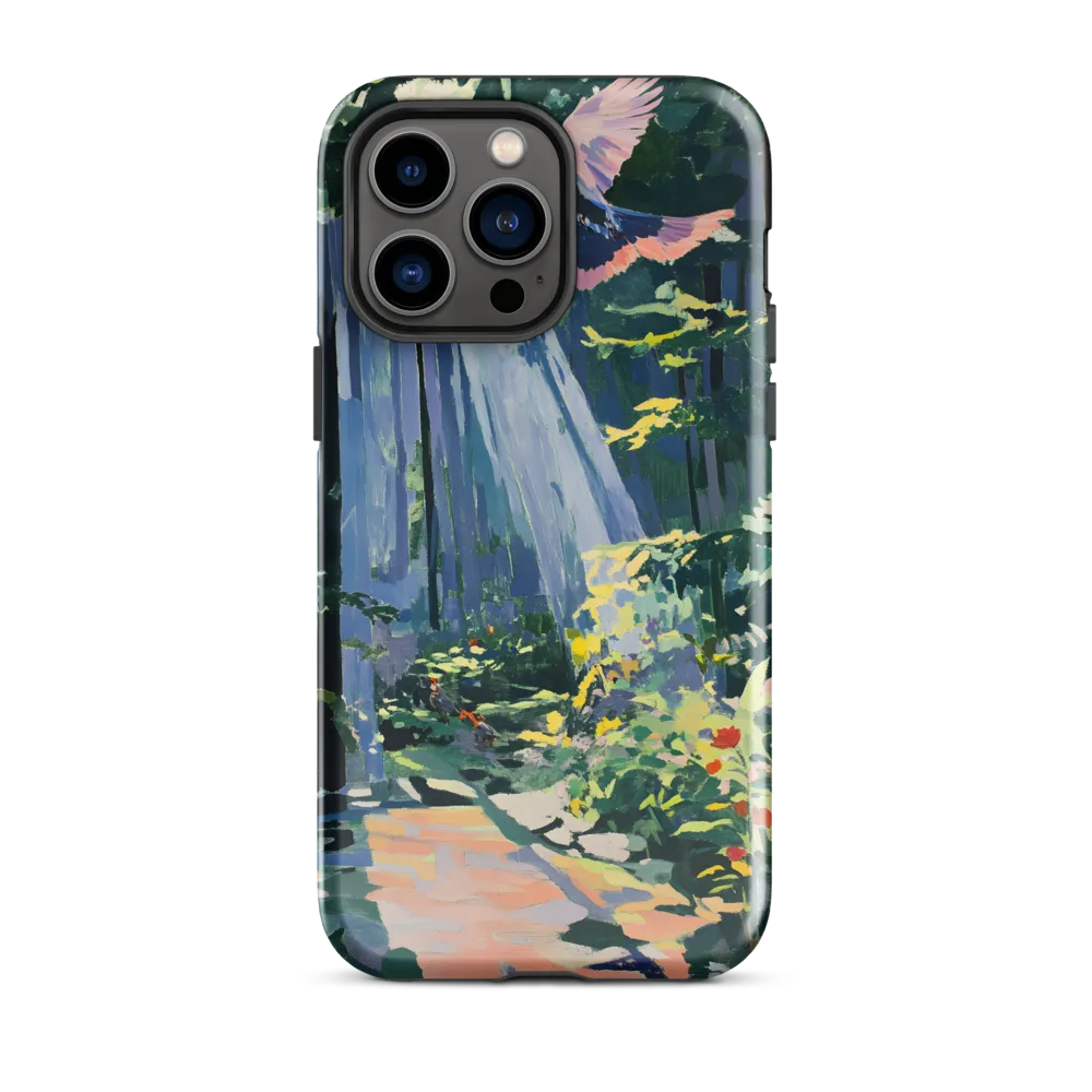 Flight of Light: A Serene Forest