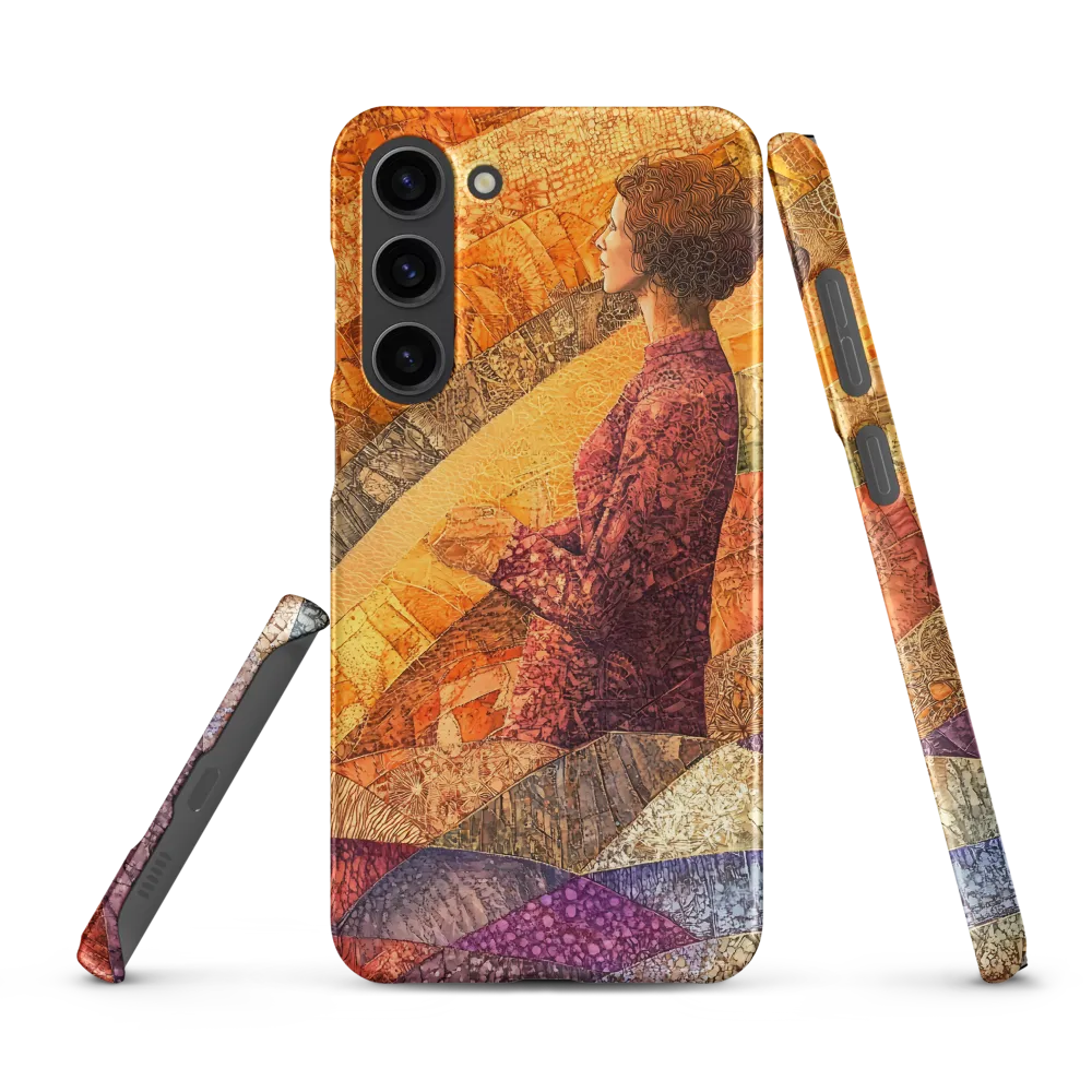Whispers of Contemplation | Phone Case |  S23 Plus | Snap Case | Matte