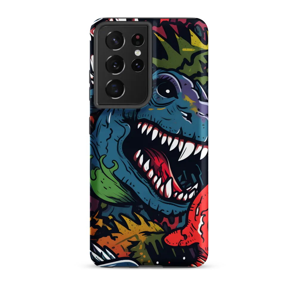 Dino Mania: A Colorful Frenzy