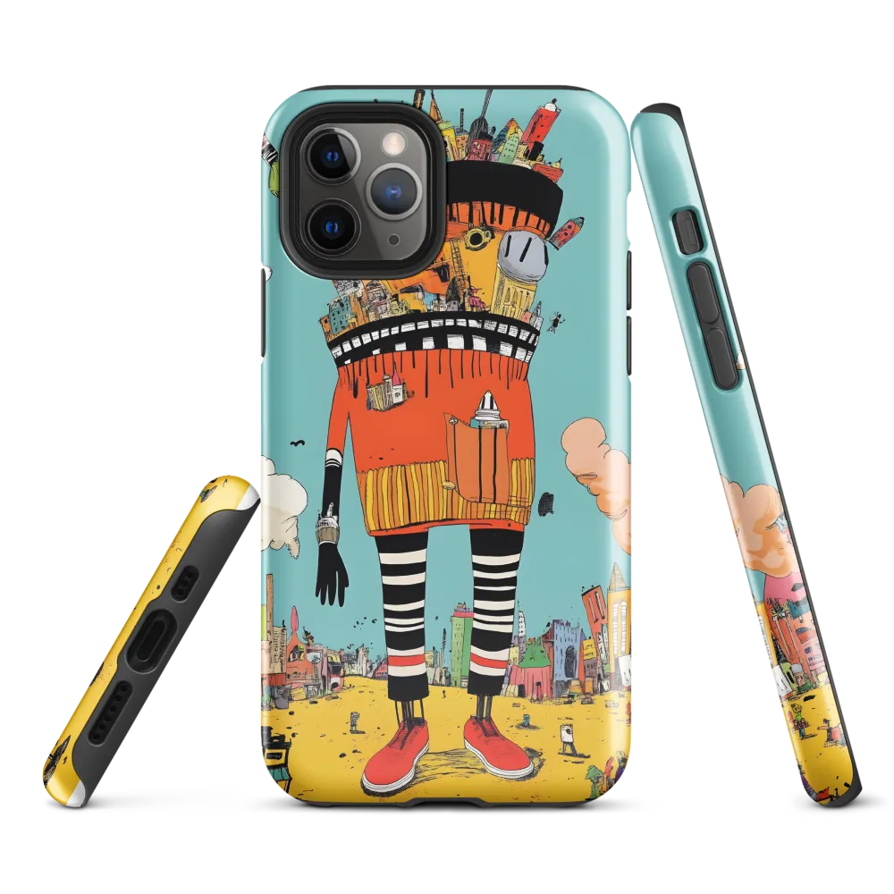 Urban Fantasia: A Whimsical Encounter | Phone Case |  11 Pro | Tough Case | Glossy