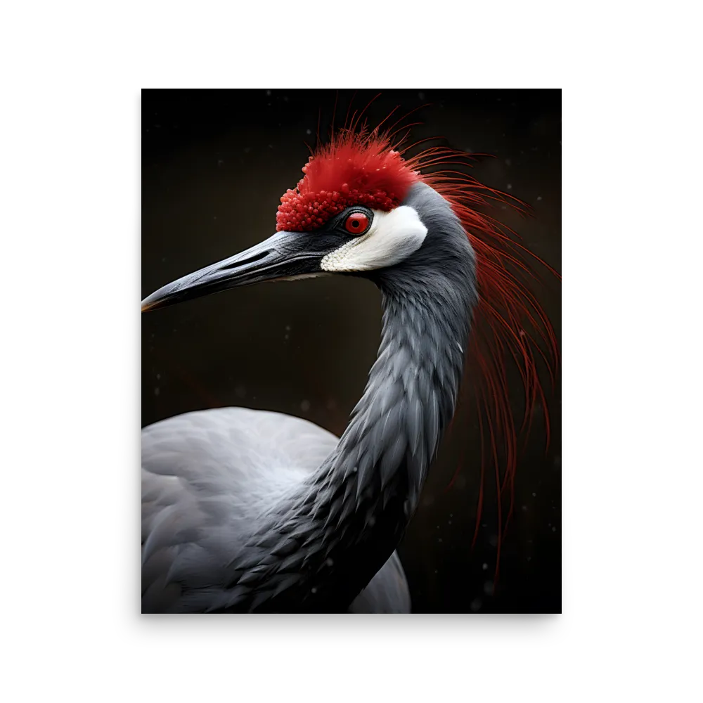 Ember-Crested Elegance