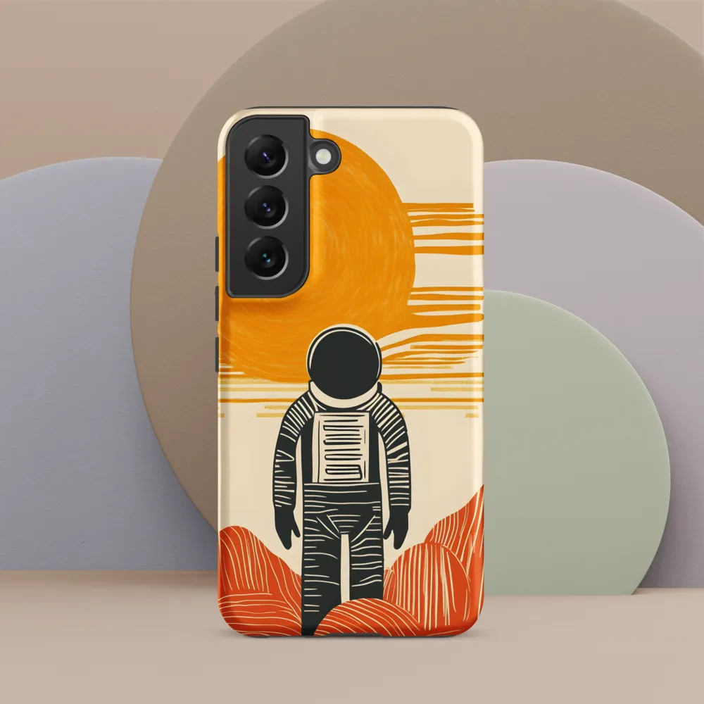 Contemplation on a Distant World | Phone Case |  S22 | Tough Case | Matte