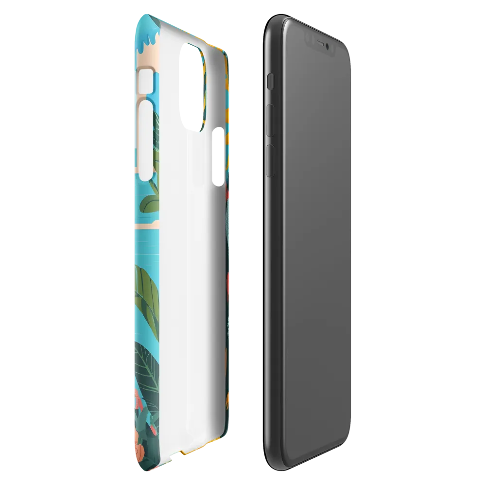 Tropical Serenity | Phone Case |  11 Pro Max | Snap Case | Glossy