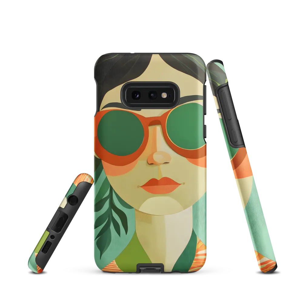 Bold Serenity: A Modern Portrait
