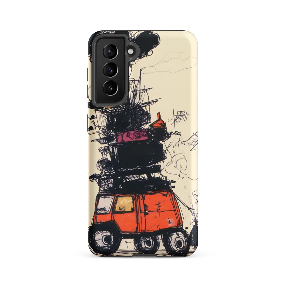 The Whimsical Hauler | Phone Case |  S21 FE | Tough Case | Matte