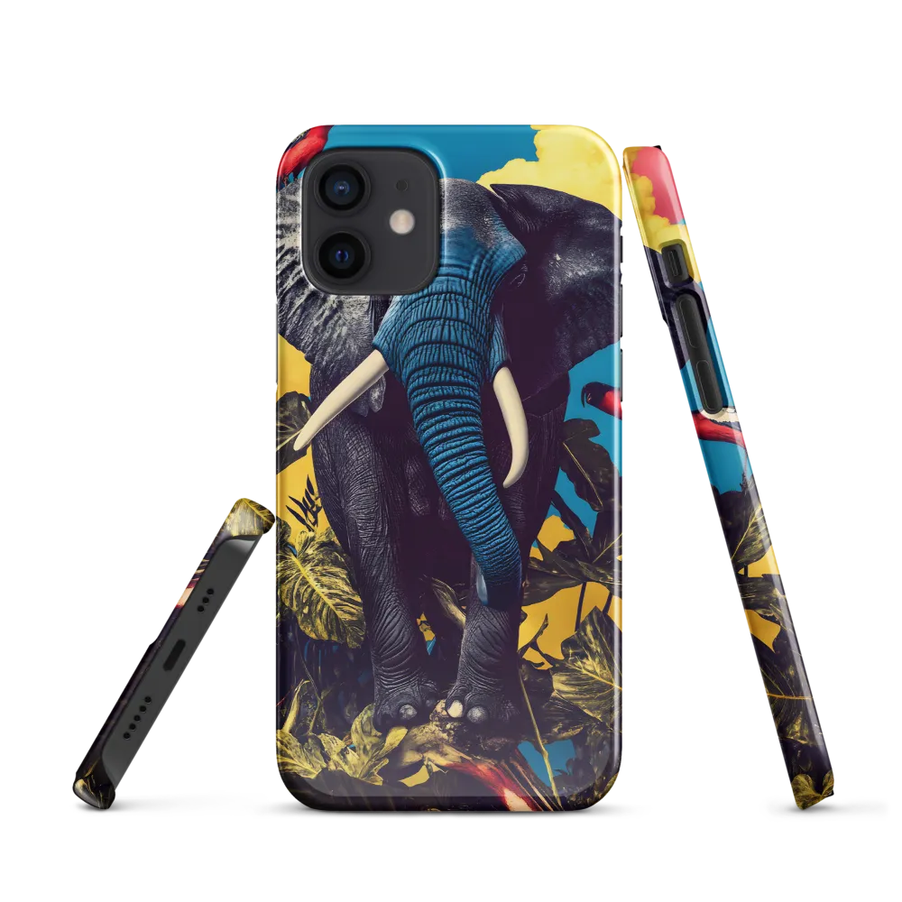Elephant Dreams in Vibrant Colors | Phone Case |  12 | Snap Case | Glossy