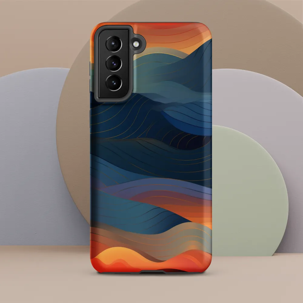 Harmonious Waves at Dusk