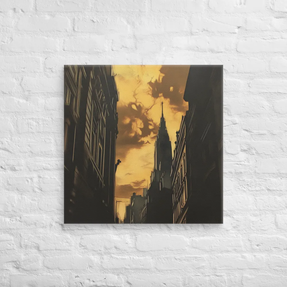 The Twilight Streets | Canvas | 26″×26″