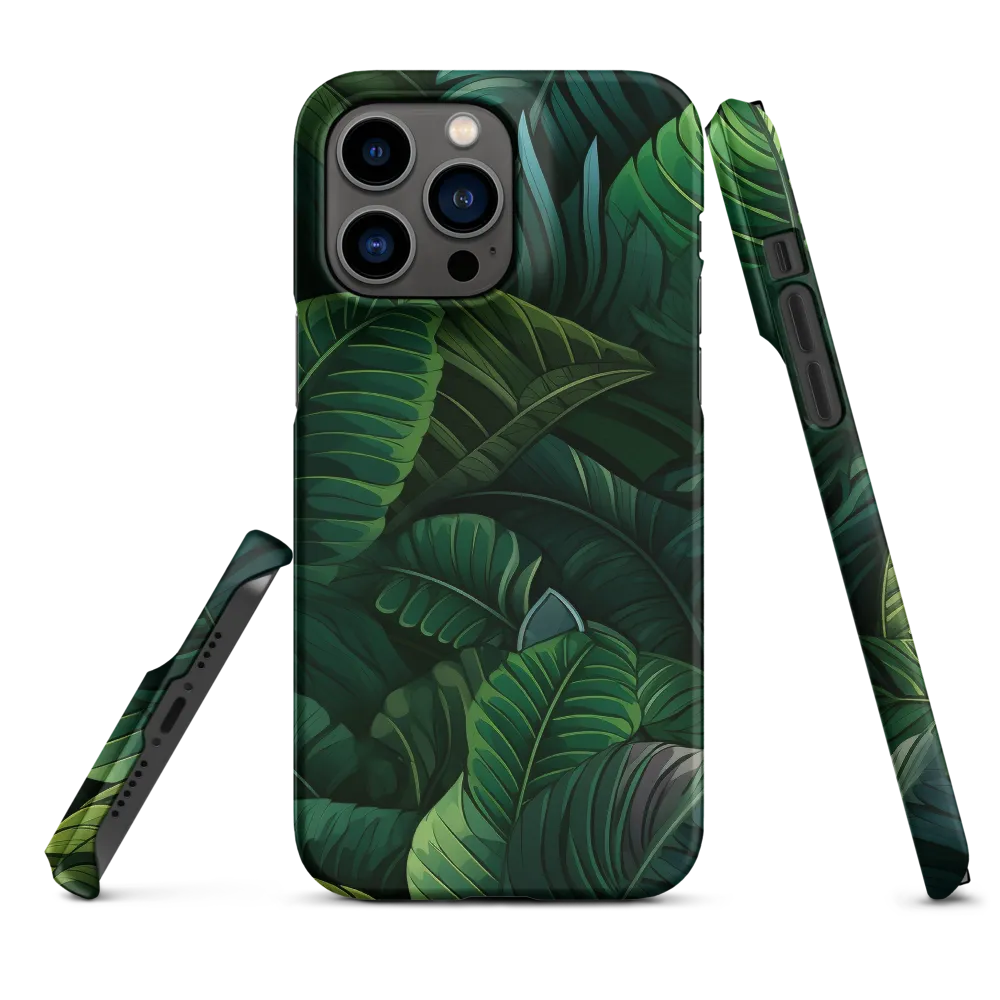Lush Canopy: A Tropical Foliage Study