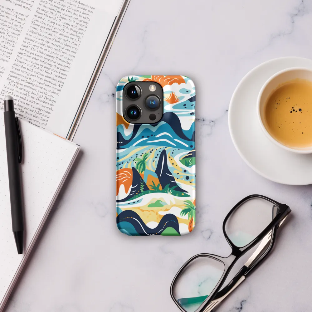Abstract Tropical Landscape