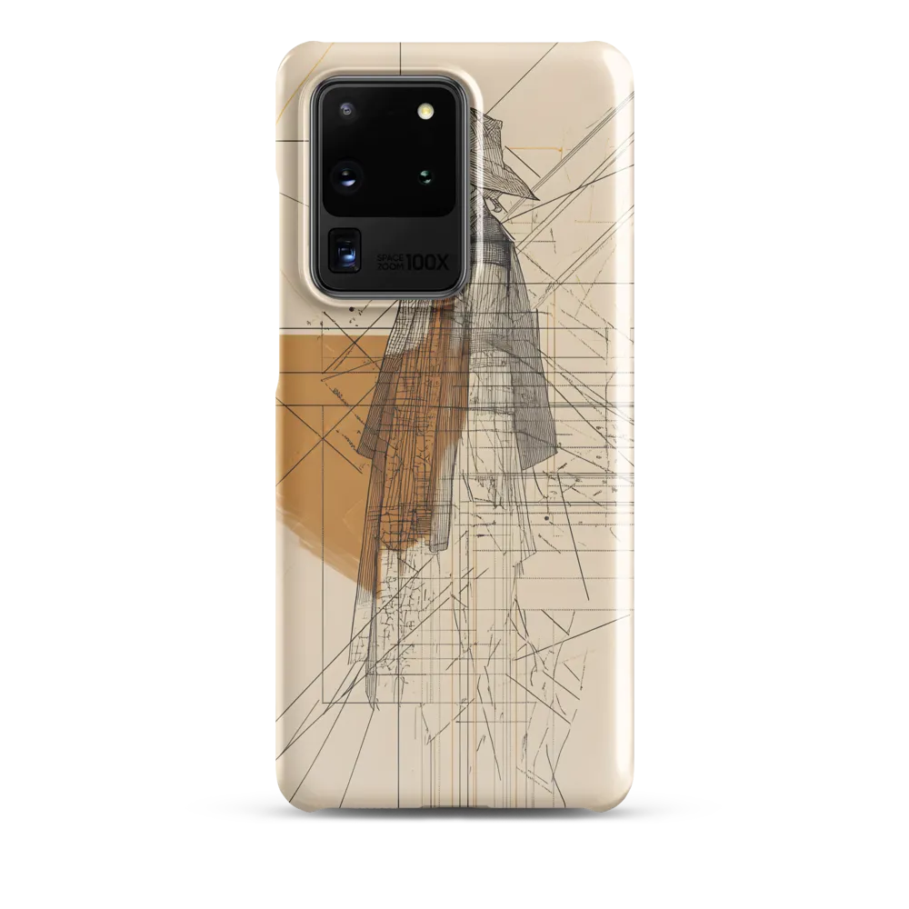 Abstract Profile: A Minimalist Exploration | Phone Case |  S20 Ultra | Snap Case | Glossy