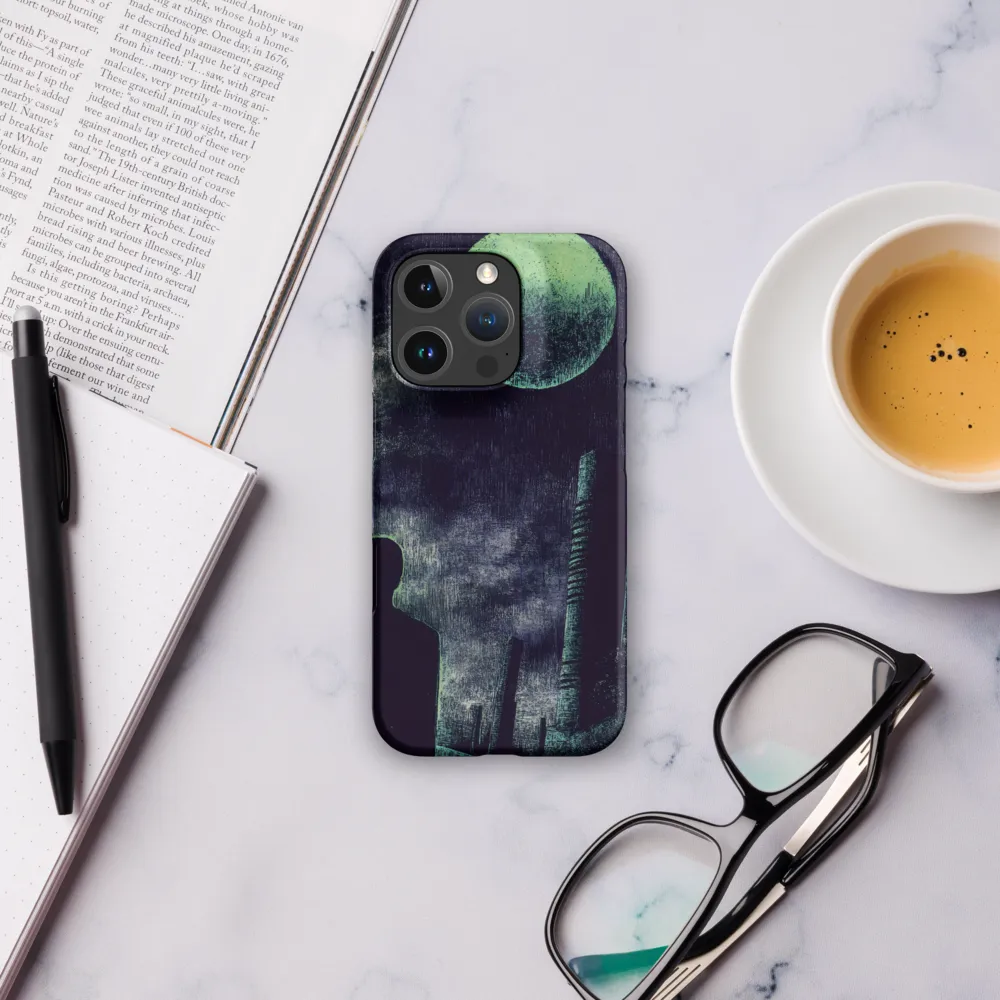 Lunar Solitude | Phone Case |  16 Pro | Snap Case | Matte