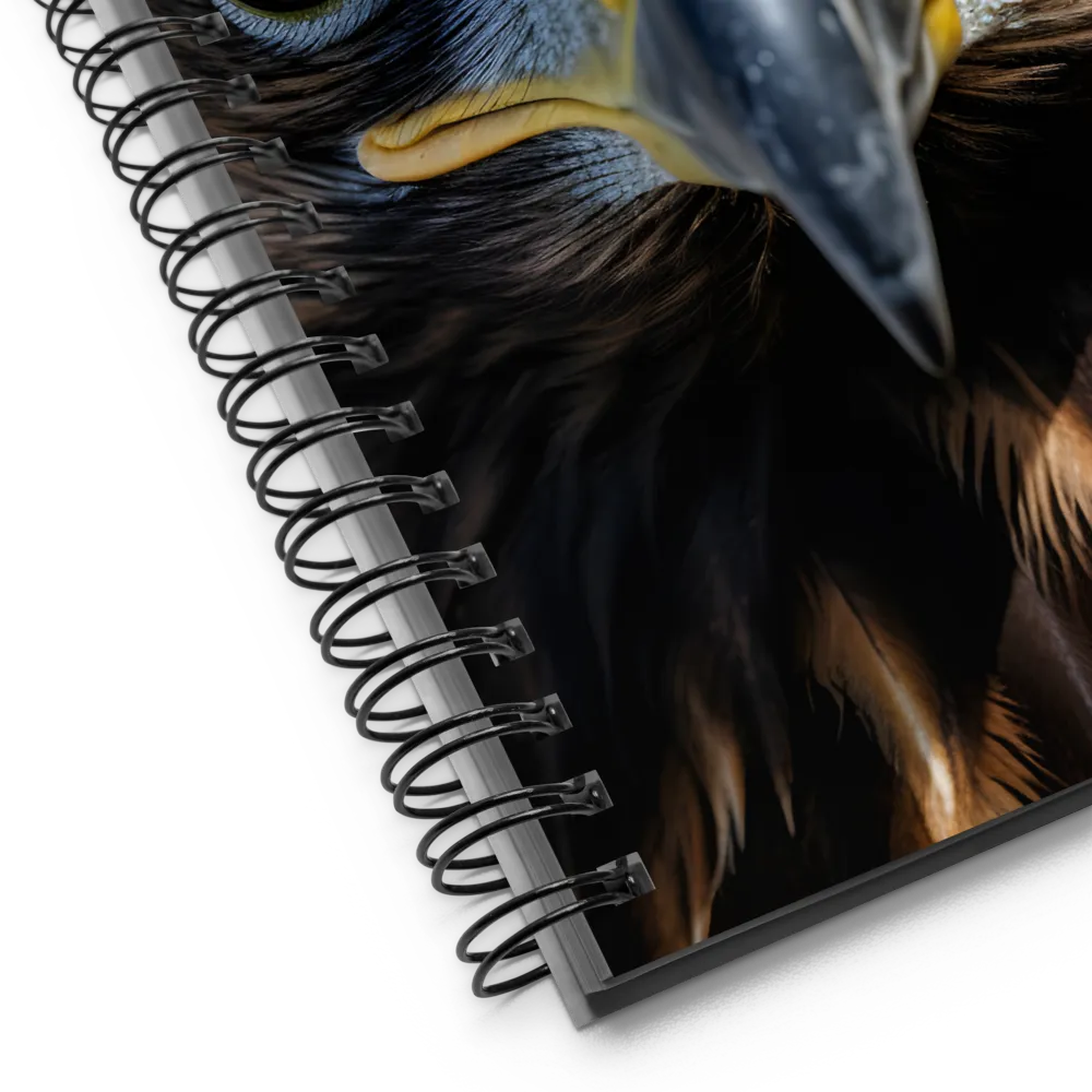 The Intensity of the Eagle | Spiral Notebook