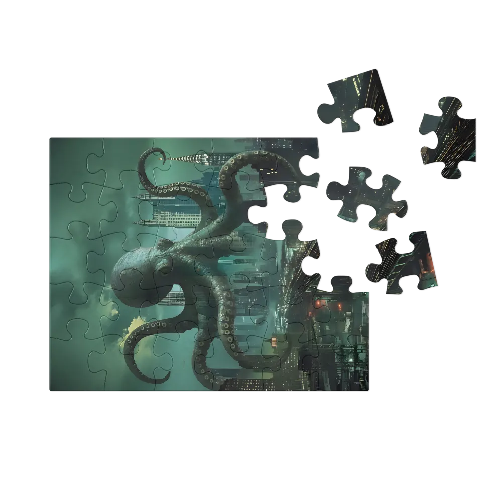 Urban Kraken 
 Jigsaw Puzzle in Tin Box