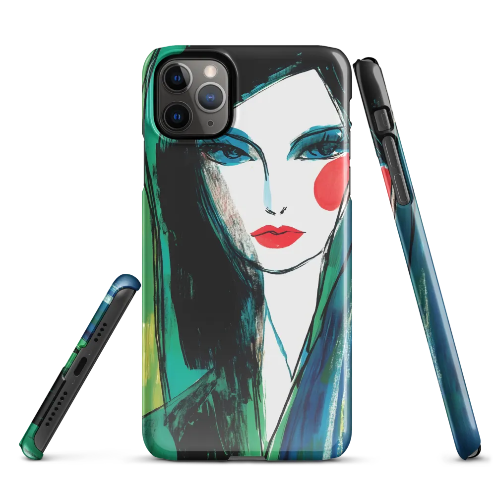 The Enigmatic Gaze | Phone Case |  11 Pro Max | Snap Case | Glossy