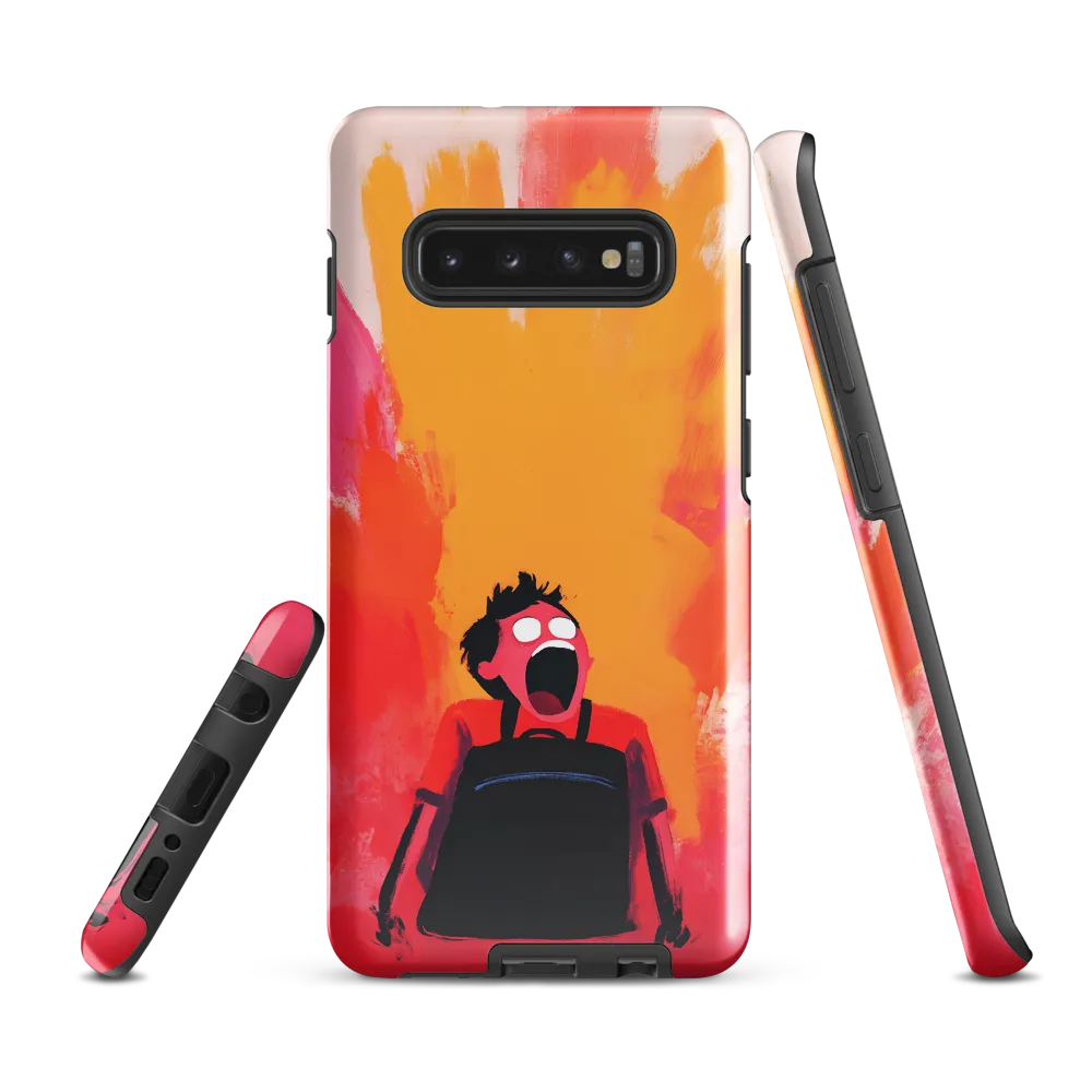 Eruption of Emotions | Phone Case |  S10 Plus | Tough Case | Glossy