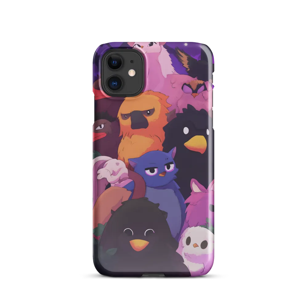 Whimsical Avian Gathering