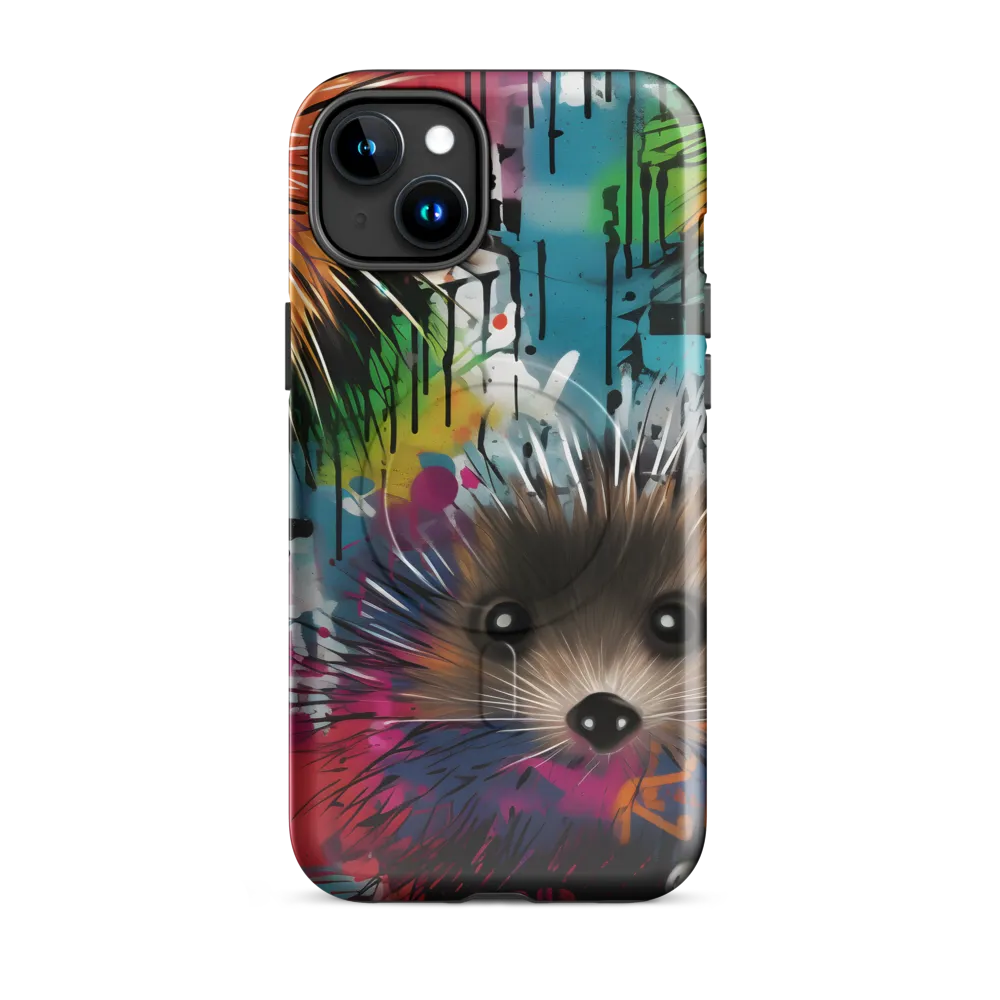 Whimsical Hedgehogs in a Kaleidoscopic Wonderland