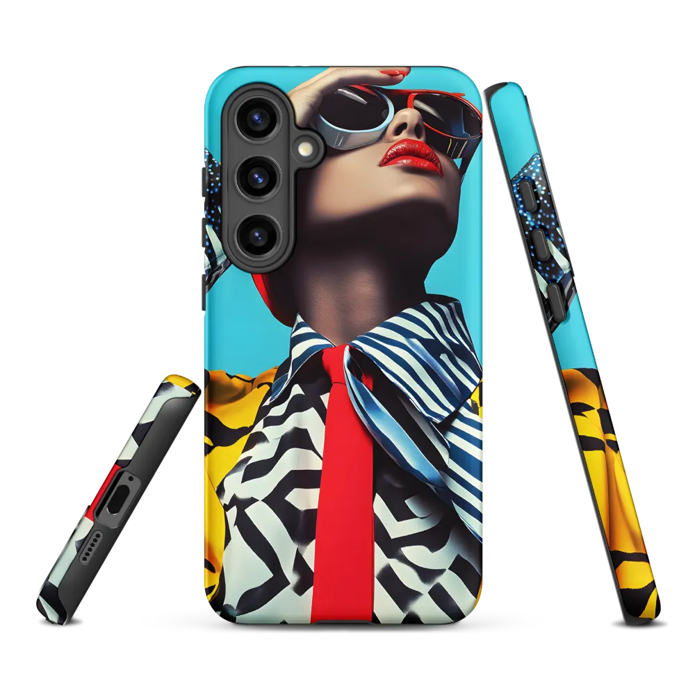Chic Confidence in Bold Patterns