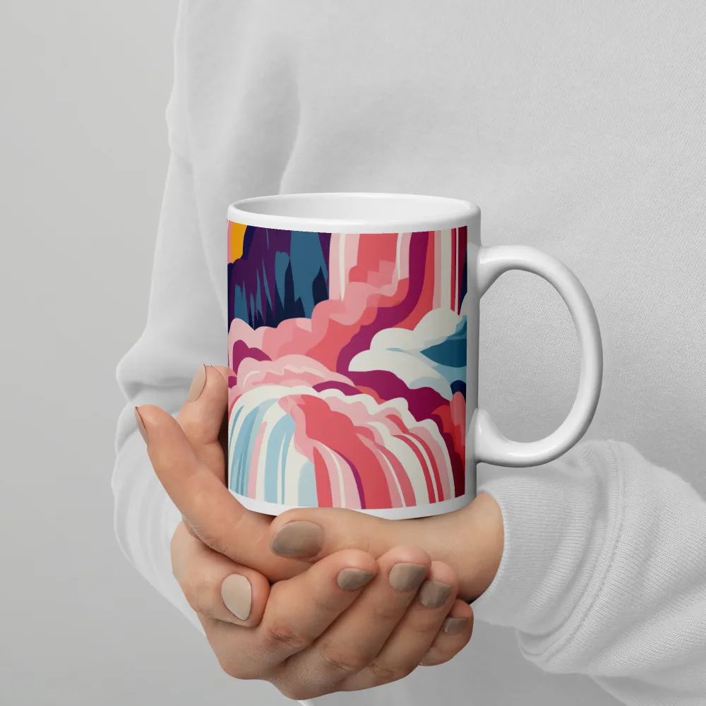 Cascades of Colorful Serenity | Mugs | Multiple Sizes & Colors