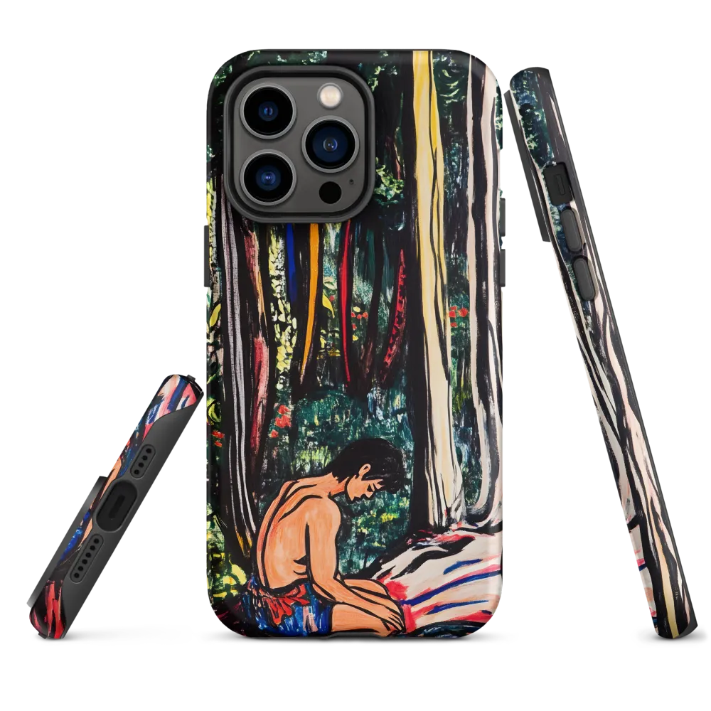 Contemplation in Nature | Phone Case |  14 Pro Max | Tough Case | Matte