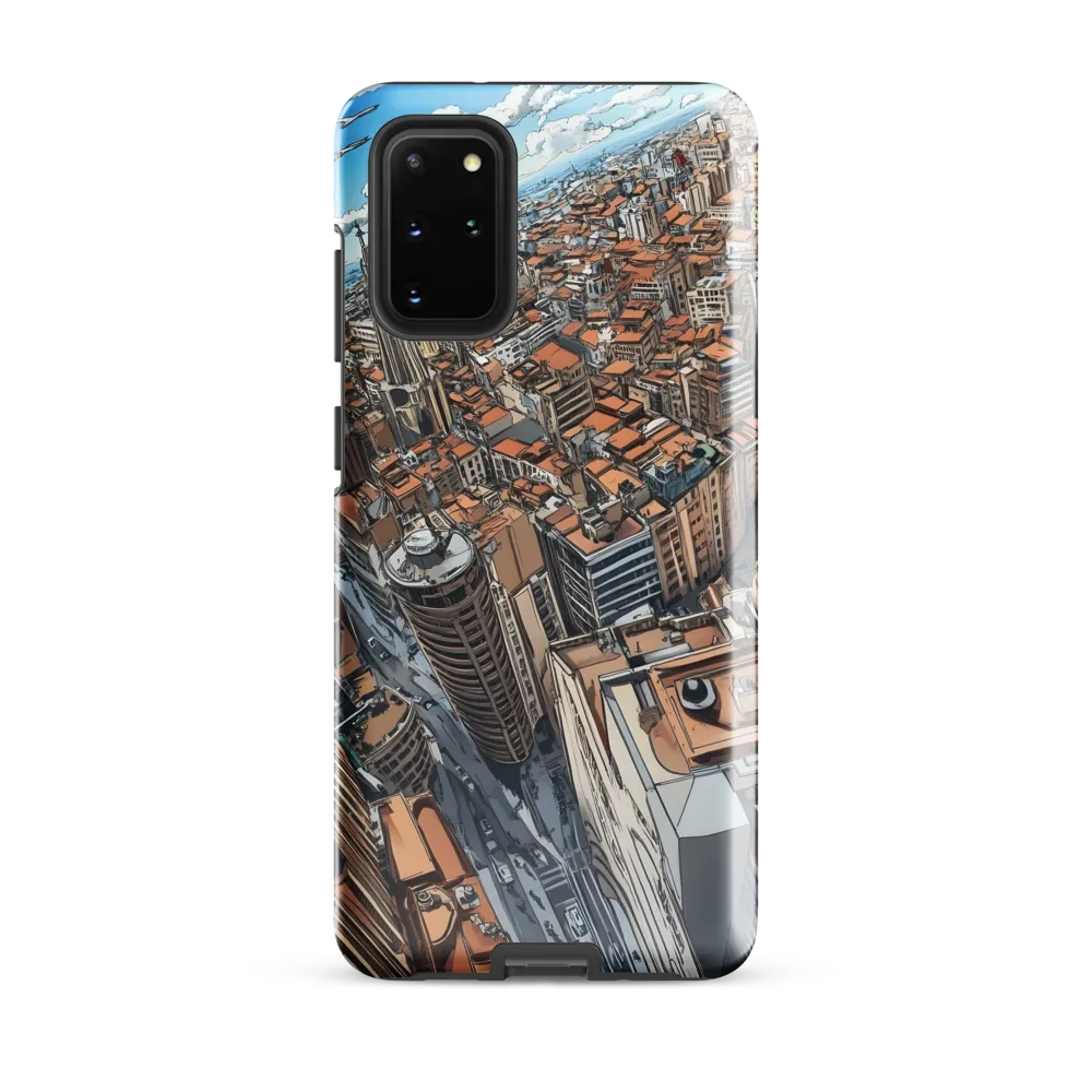 Aerial Symphony of Urban Life