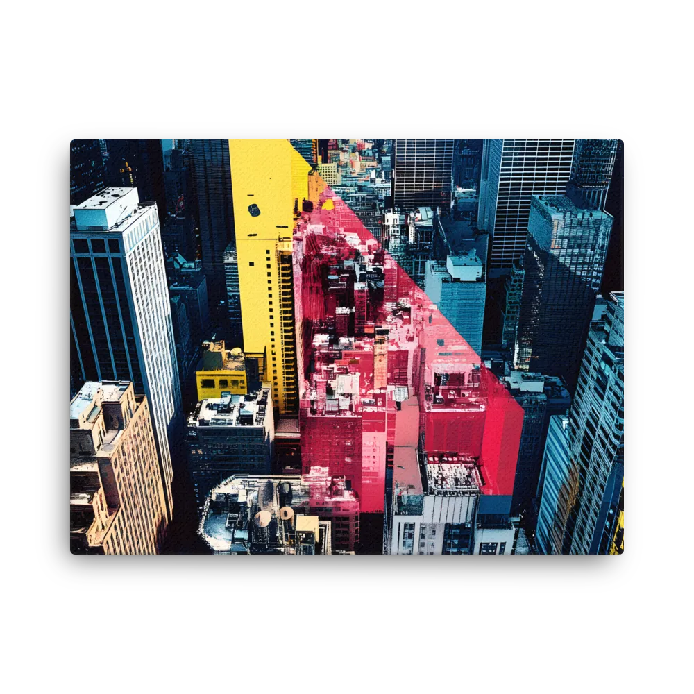 Dynamic Urban Symphony | Thin Canvas | 18″×24″