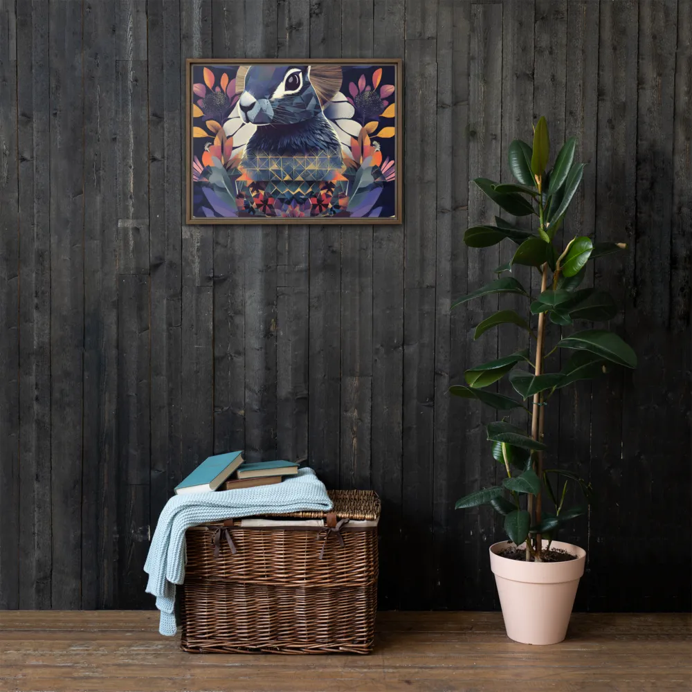 Ethereal Bunny: A Geometric Wonderland