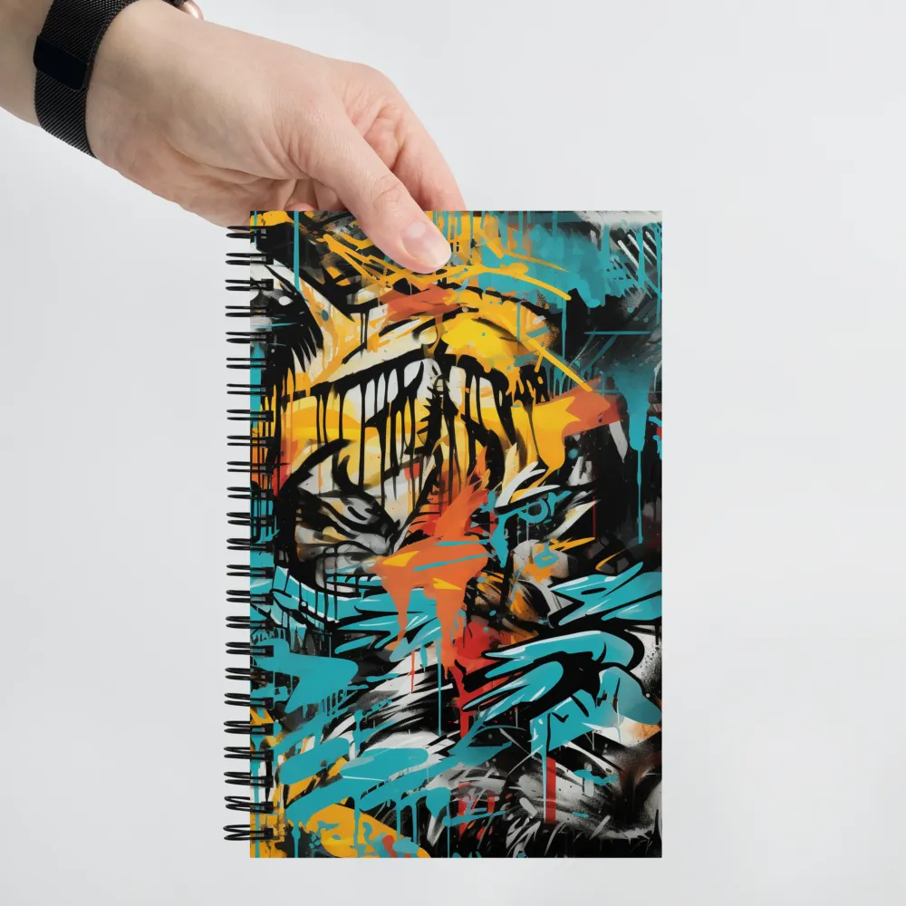 Dynamic Essence of the Tiger | Spiral Notebook