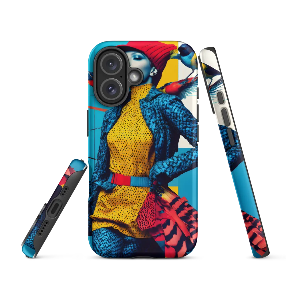 Vibrant Fusion of Nature and Fashion | Phone Case