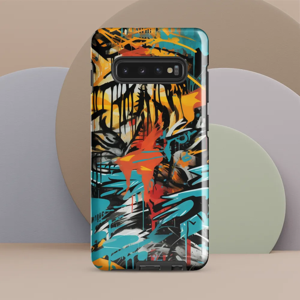 Dynamic Essence of the Tiger | Phone Case |  S10 Plus | Tough Case | Glossy