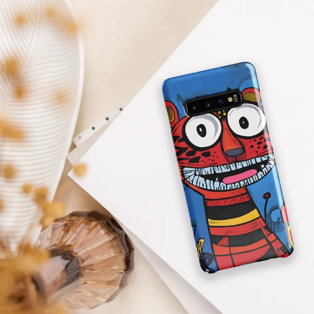 Playful Tiger Revelry | Phone Case |  S10 Plus | Snap Case | Glossy