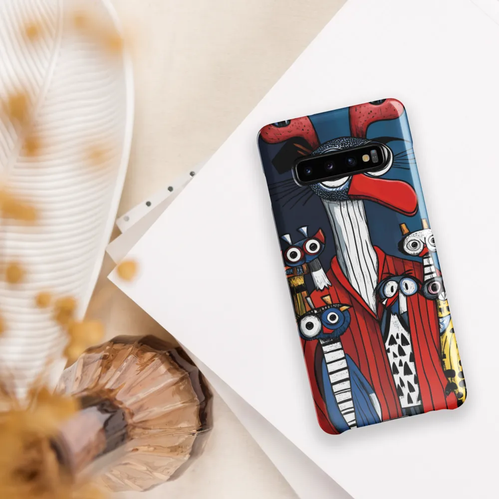 The Quirky Gathering | Phone Case |  S10 Plus | Snap Case | Glossy