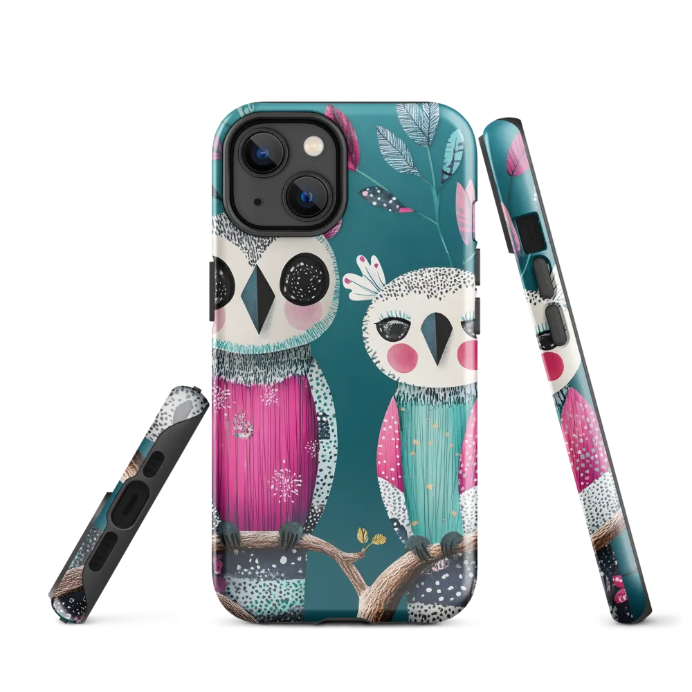 Whimsical Duo: A Celebration of Nature and Color