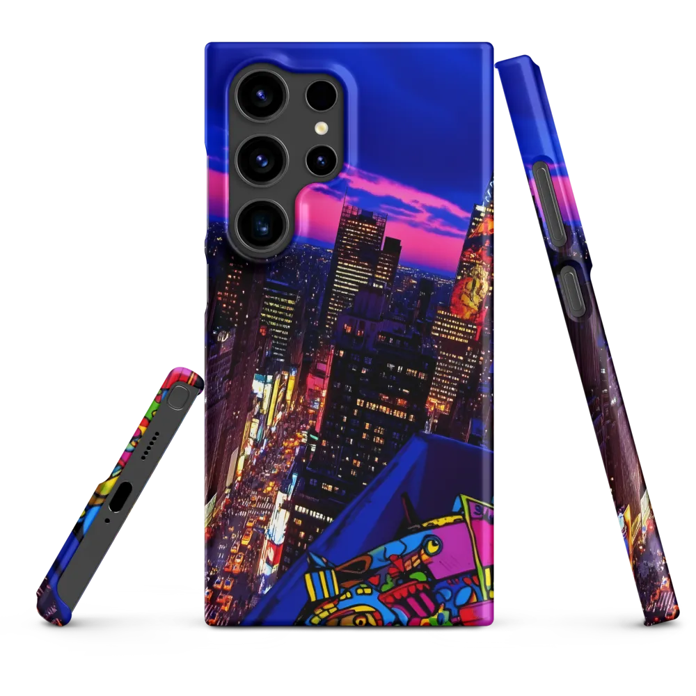 Neon Twilight: A City in Vibrance