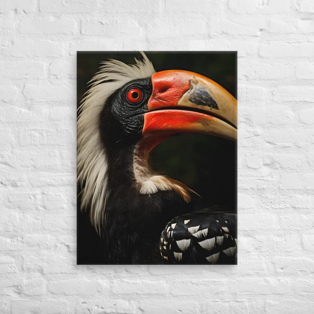 Majesty of the Hornbill | Canvas | 24″×32″