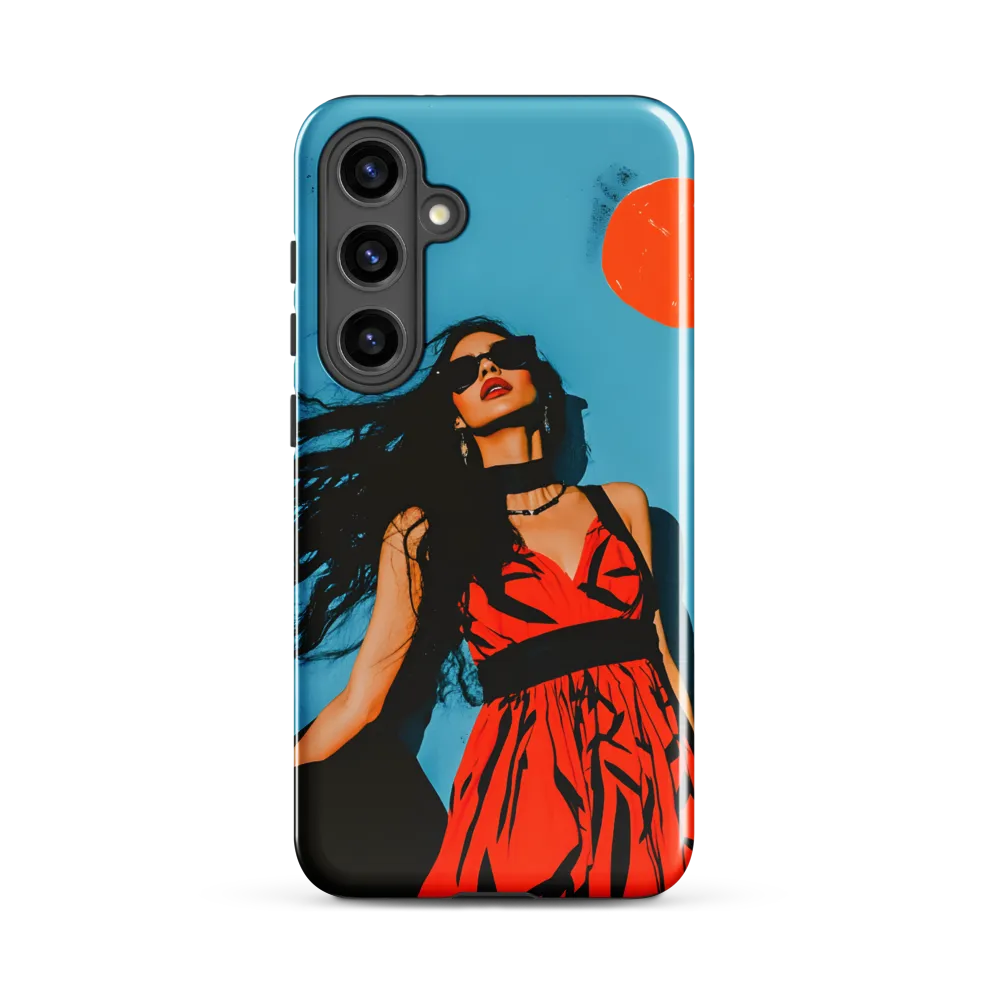 Sunset in Fashion: A Modern Portrait