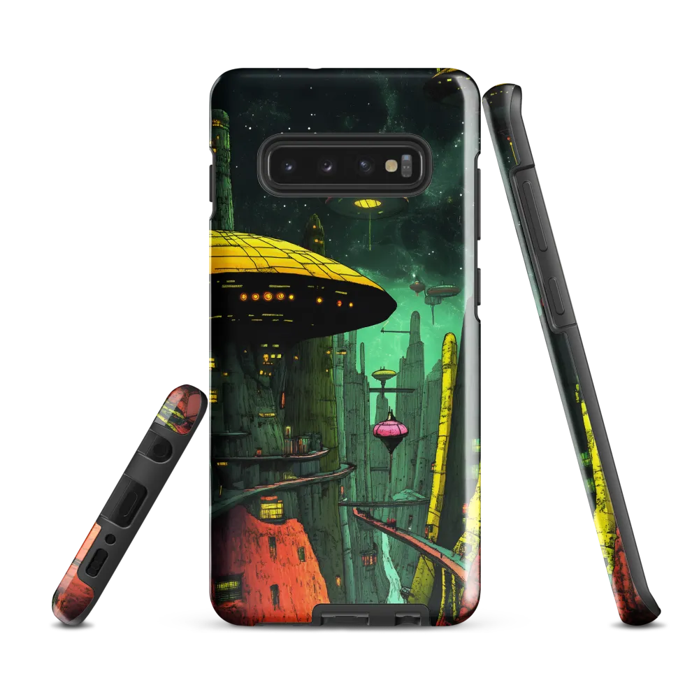 Cosmic Citadel | Phone Case |  S10 Plus | Tough Case | Glossy