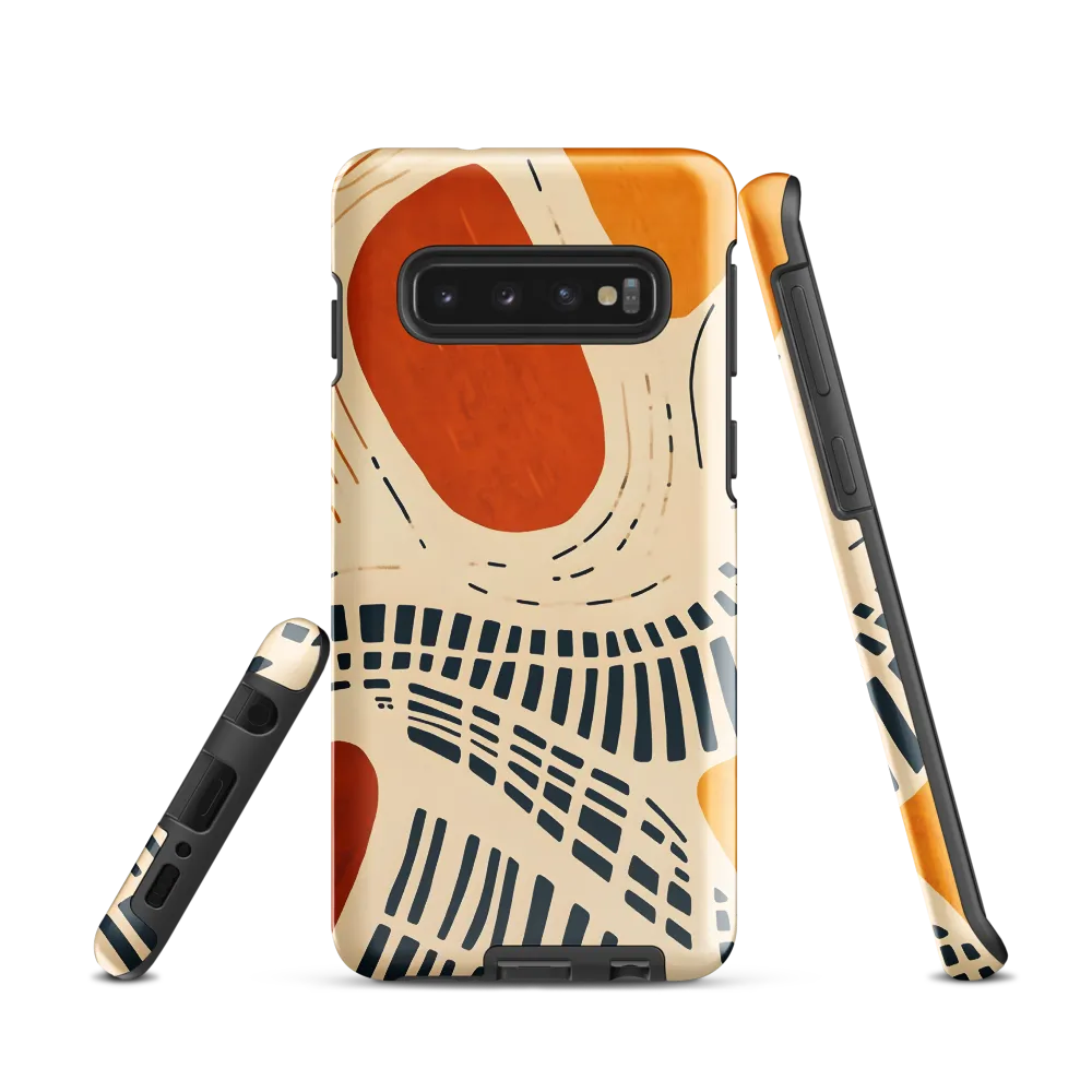 Urban Patterns in Harmony | Phone Case |  S10 | Tough Case | Glossy