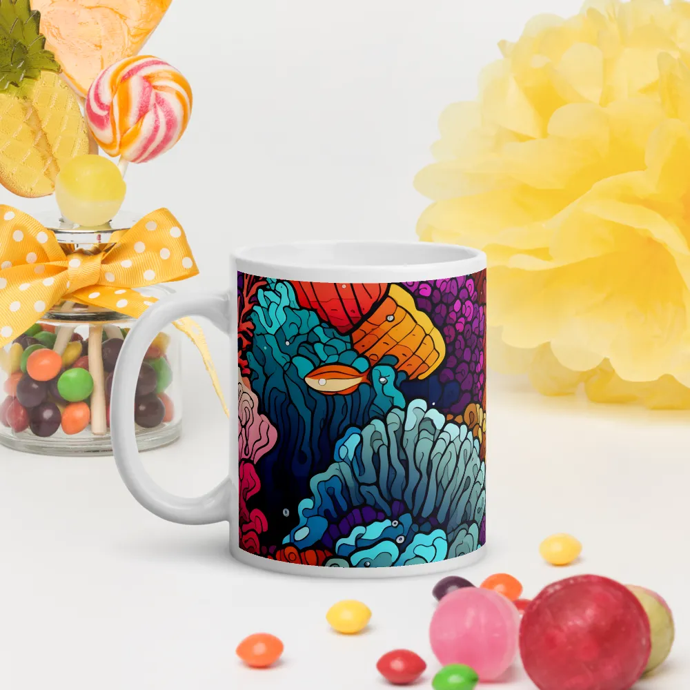 Vibrant Underwater Symphony | Mugs | Multiple Sizes & Colors