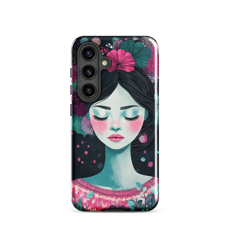 Embrace of Floral Serenity