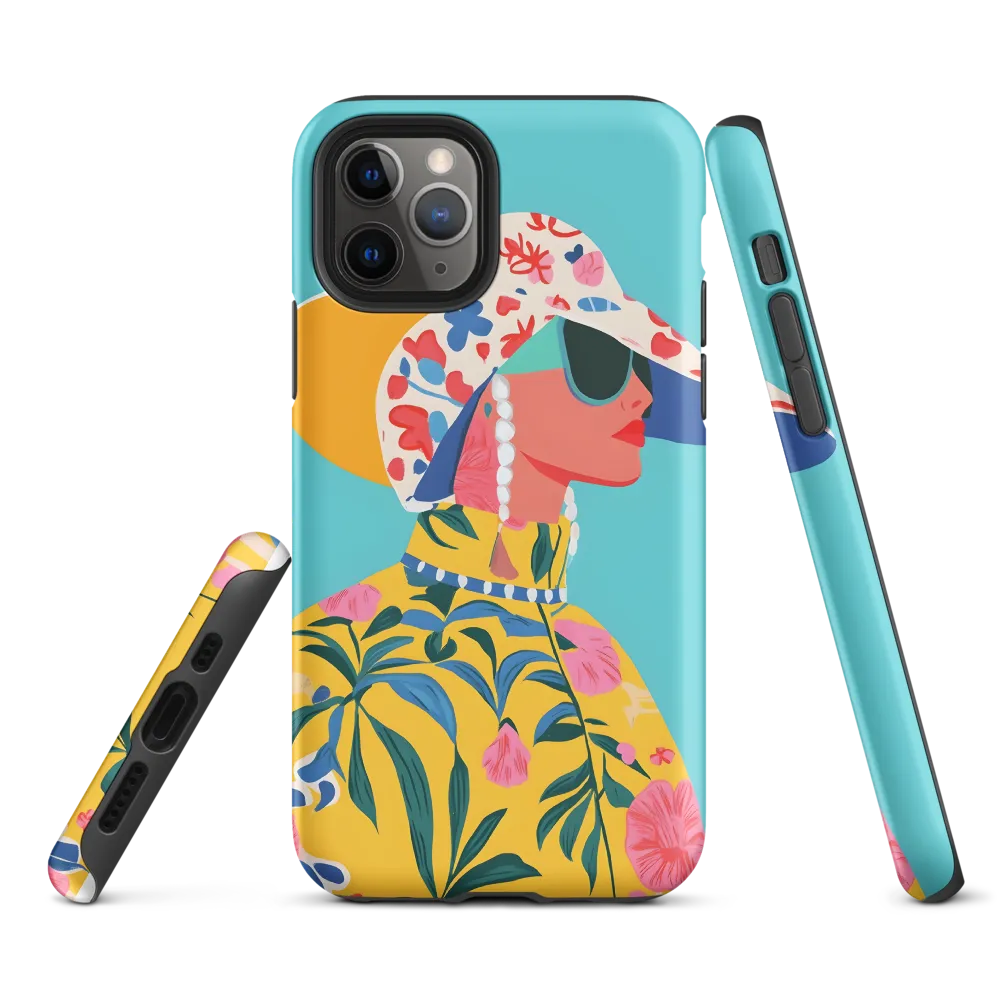 Tropical Confidence: A Fashion Portrait