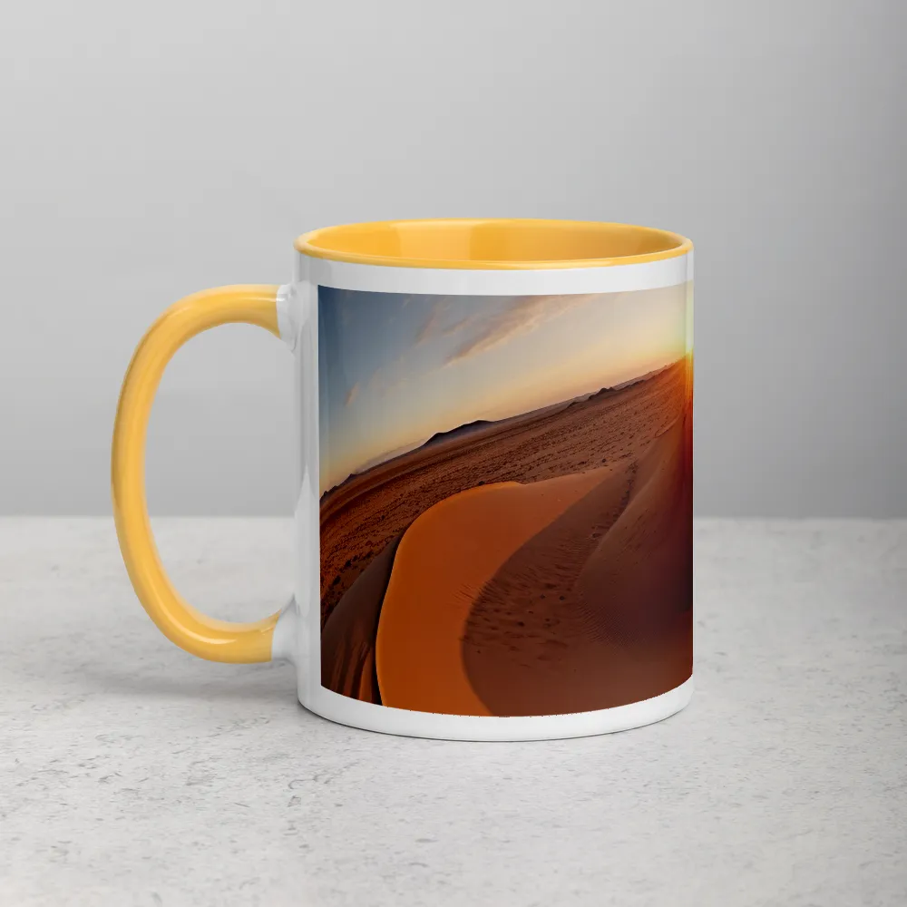 Desert Sunset with Sand Dune | Mug