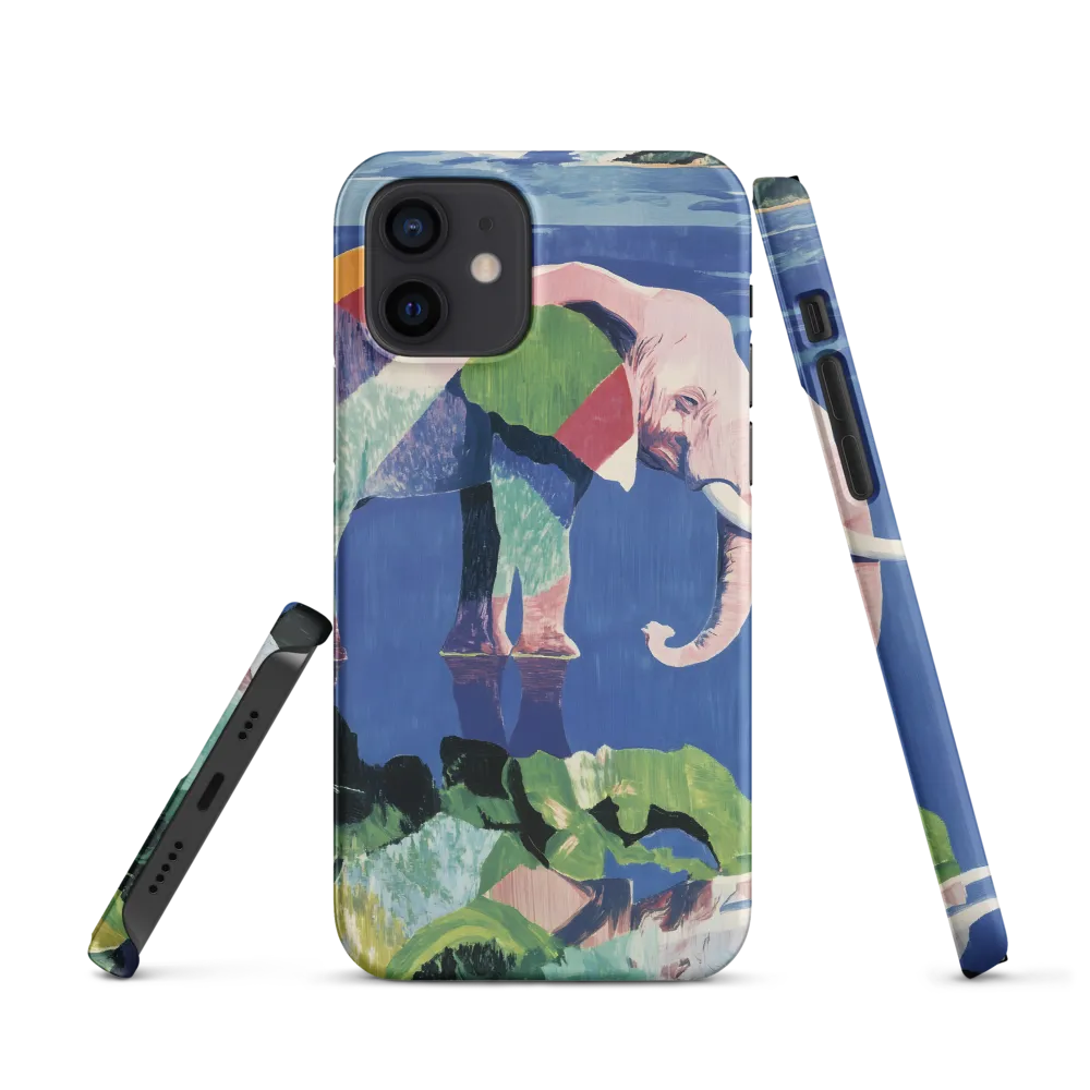 Serenity in Color: The Elephants of Reflection