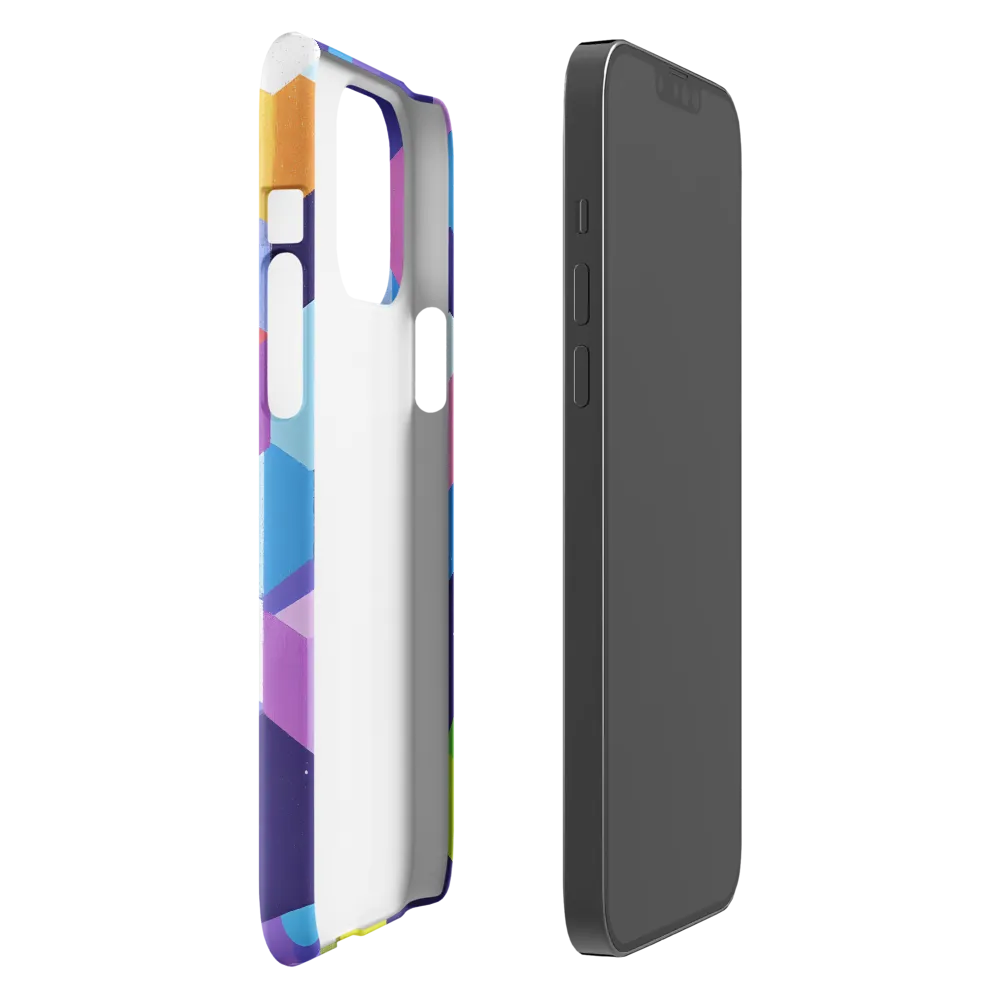 Geometric Harmony | Phone Case |  13 Pro Max | Snap Case | Glossy