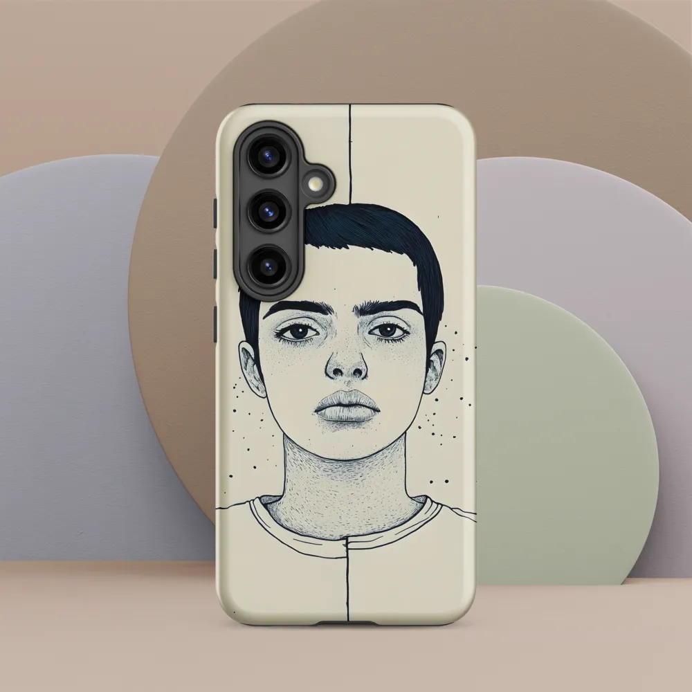 Embodying Serenity: A Contemporary Portrait
