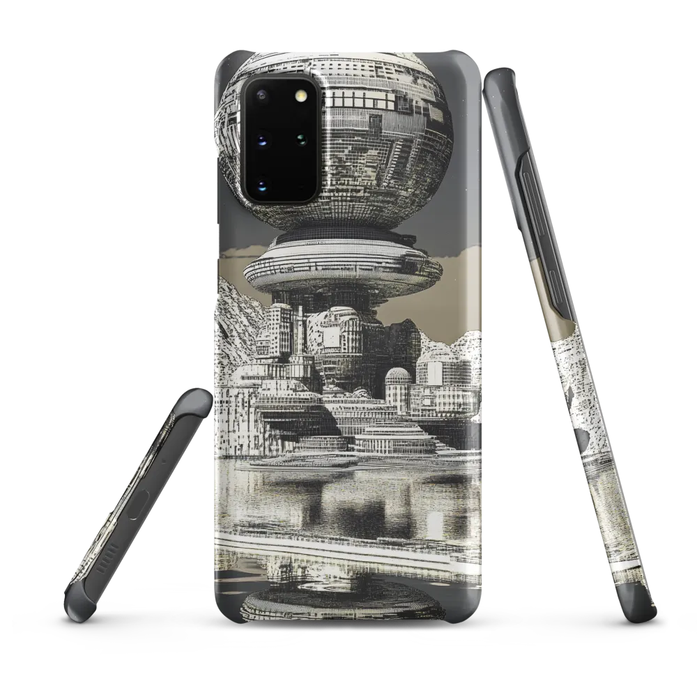 Reflections of a Futuristic Dreamscape | Phone Case |  S20 Plus | Snap Case | Matte