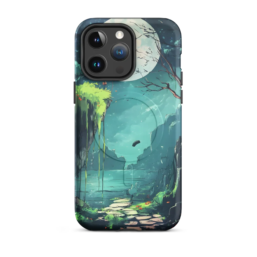 Moonlit Serenity: A Fantastical Landscape