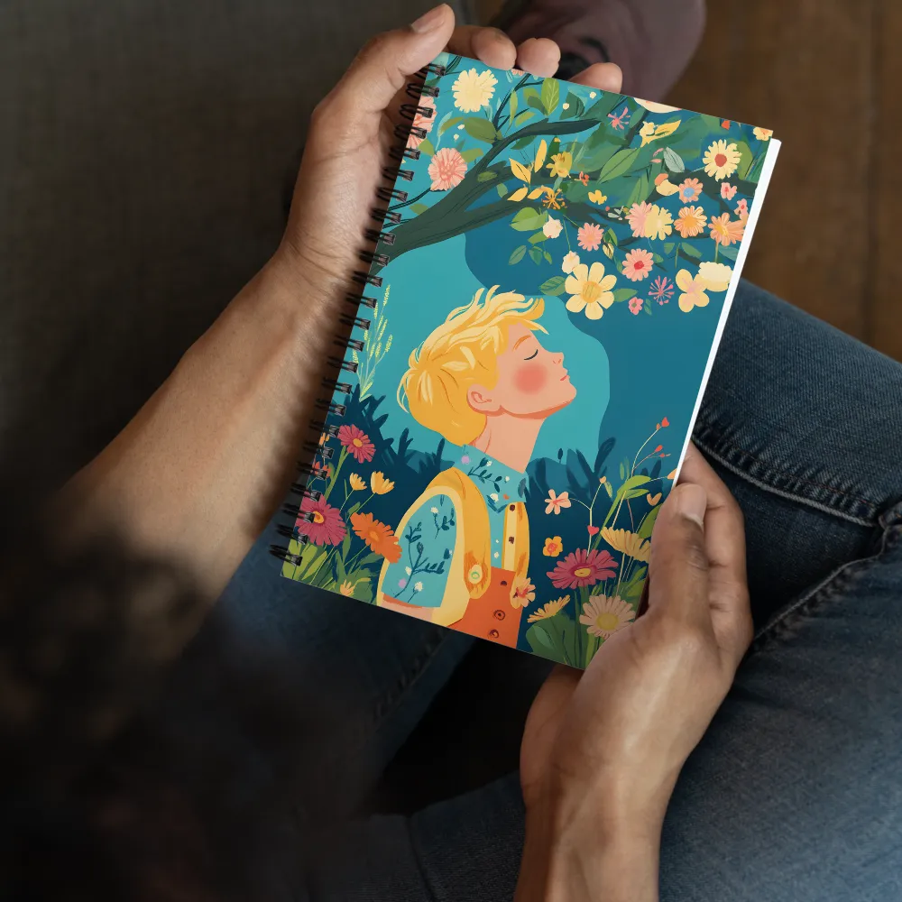 Reverie in Bloom | Spiral Notebook