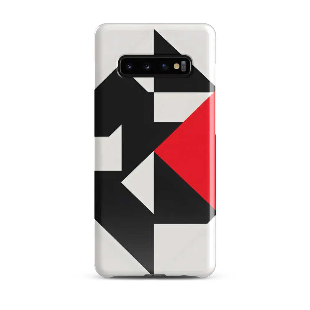 Dynamic Geometric Harmony | Phone Case |  S10 Plus | Snap Case | Glossy